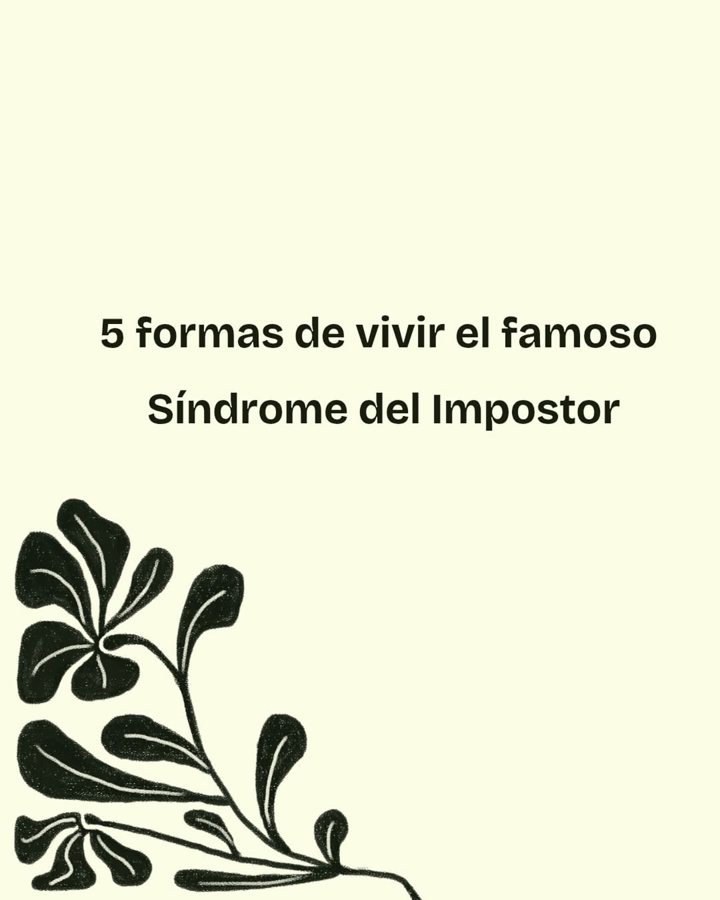 5 formas de vivir el famoso síndrome del impostor